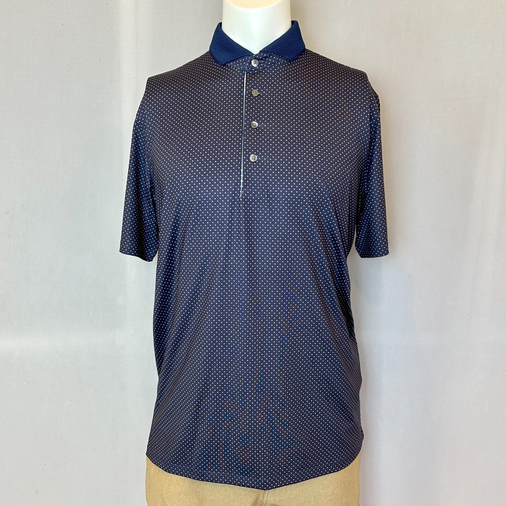 Greyson‎ Golf Polo Mens 2XL Starling Navy Blue Performance